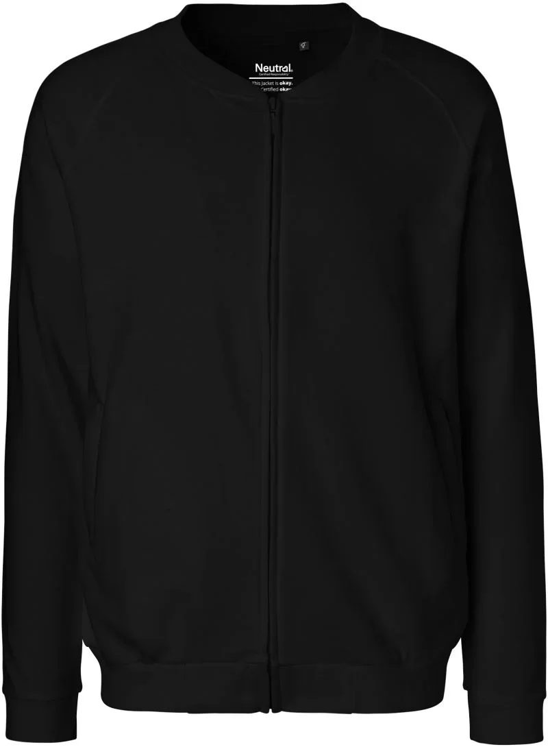 Neutral O 73501 – Unisex Bio Sweatjacke – Black