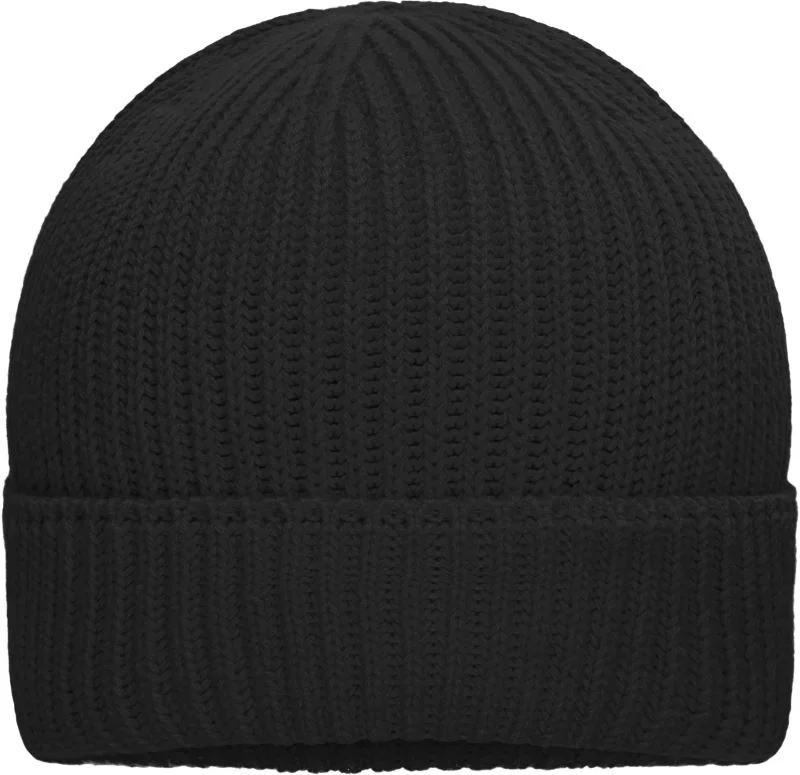 Myrtle Beach MB 7409 – Bio Strickmütze – Black