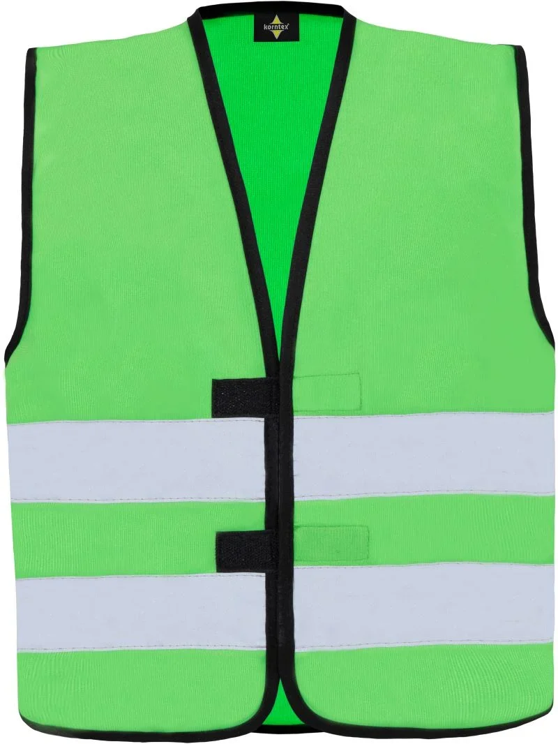 Korntex KW – Aarhus – Kinder Warnweste – Neon Green