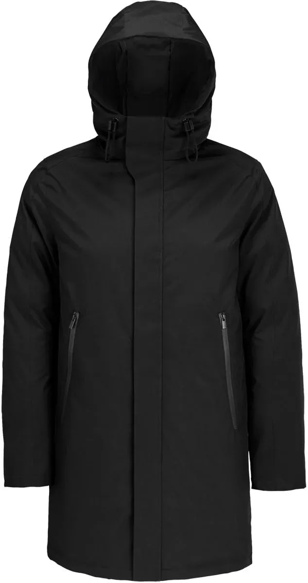 NEOBLU Alfi Men – Warmer Herren Parka – Deep Black