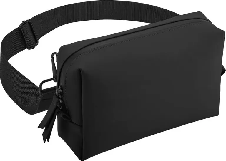 BagBase BG 334 – Matte PU Umhängetasche – Black