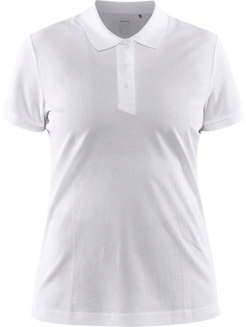 Craft Corporate CORE Unify Polo Shirt W – Damen Sport Polo – White
