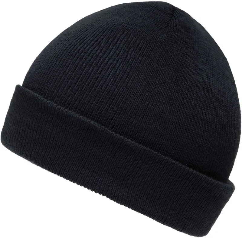 Myrtle Beach MB 7501 – Kinder Strickmütze – Black