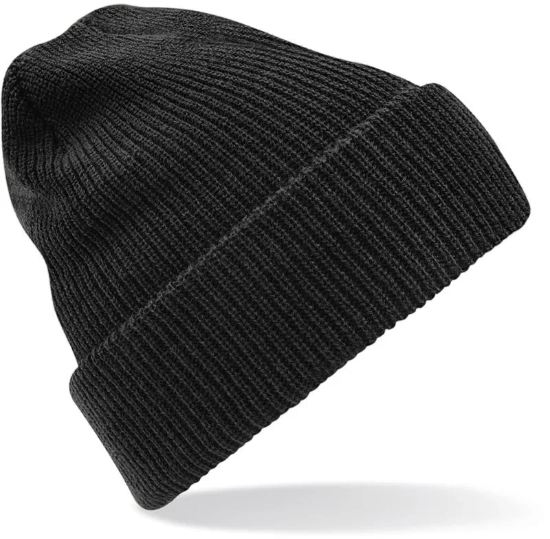 Beechfield B 425 – Beanie "Heritage" – Black