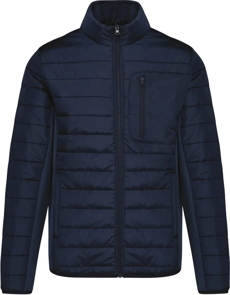 Kariban K 6171 – Herren Hybrid Jacke – Mid Navy/Midnight Navy Heather
