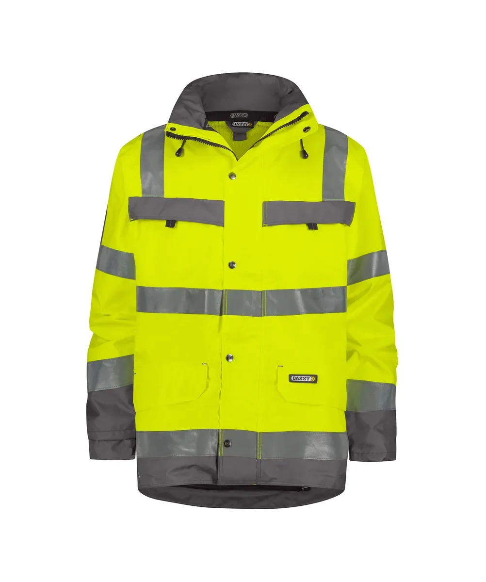 DASSY® Atlantis – NEONGELB/ZEMENTGRAU