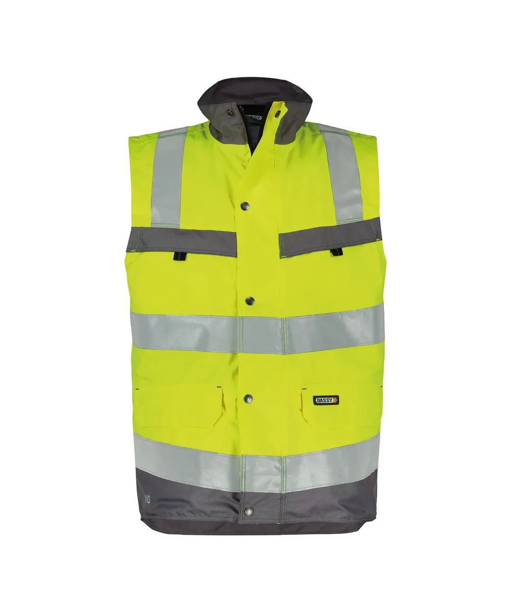 DASSY® Bilbao – NEONGELB/ZEMENTGRAU