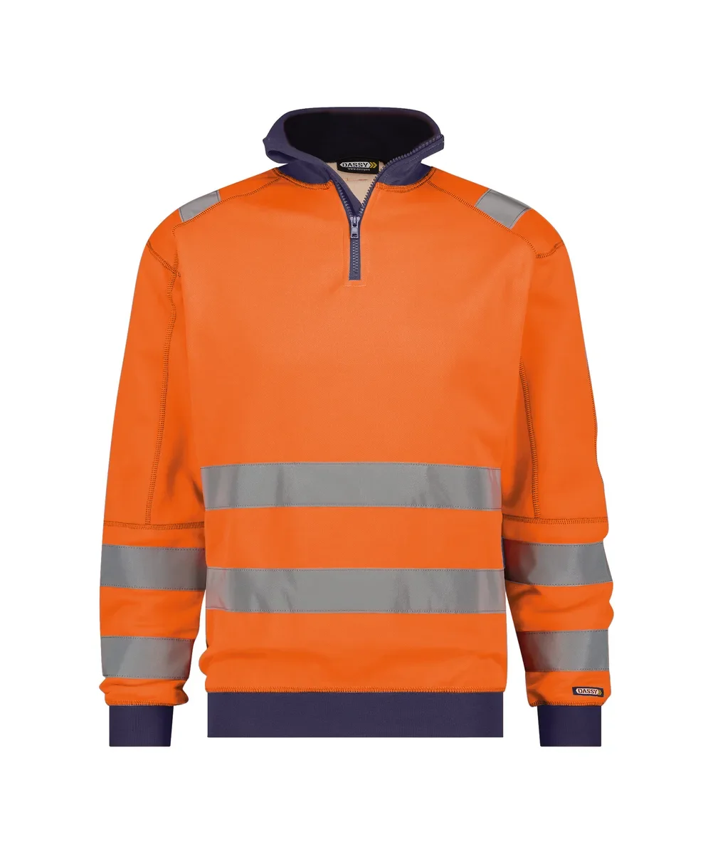 DASSY® Denver – NEONORANGE/DUNKELBLAU