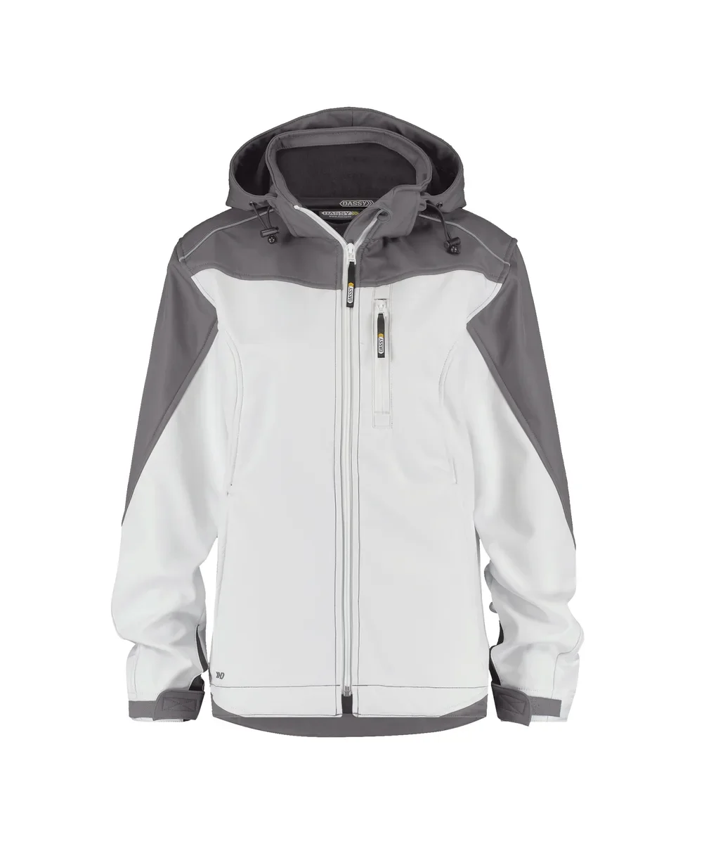 DASSY® Jakarta Women – WEIß/ZEMENTGRAU