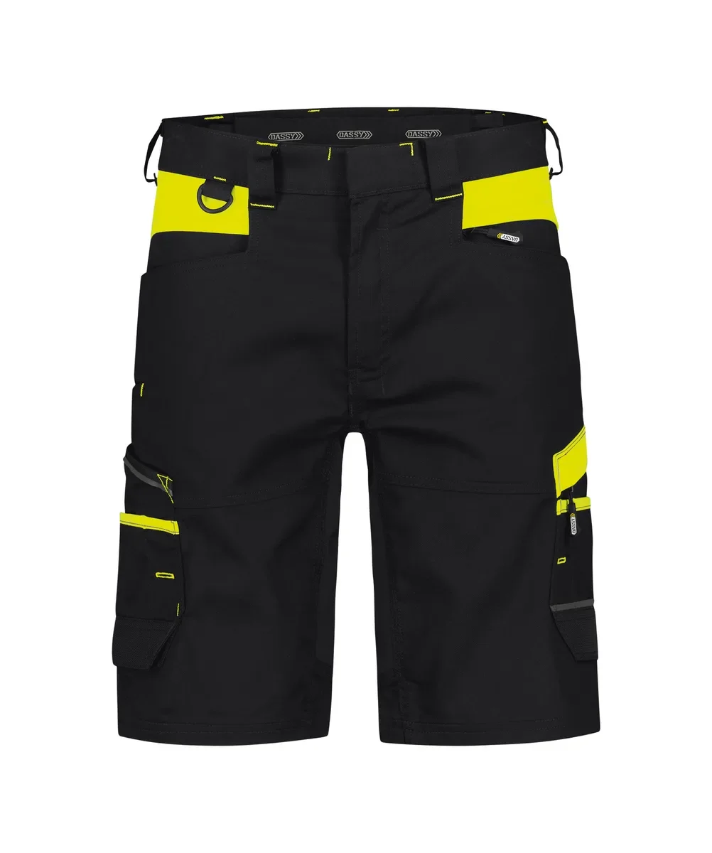 DASSY® Manilla (Qualität PESCO41) – SCHWARZ/NEONGELB