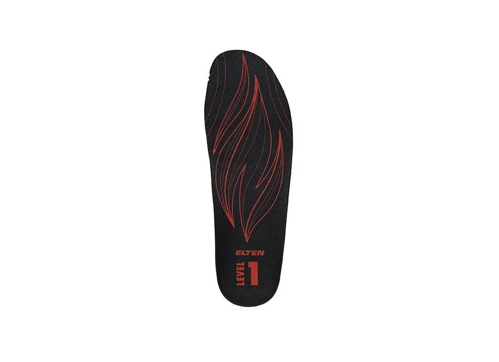 ELTEN Firefighters Sole Level 1 – Schwarz/Rot