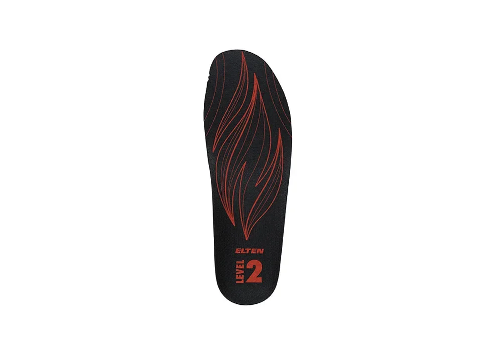 ELTEN Firefighters Sole Level 2 – Schwarz/Rot