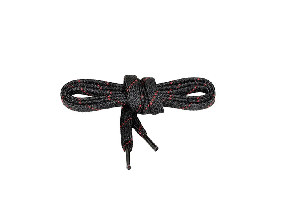 ELTEN Shoe laces, heat-resistant, 80 cm SU=10 p. – Schwarz/Rot