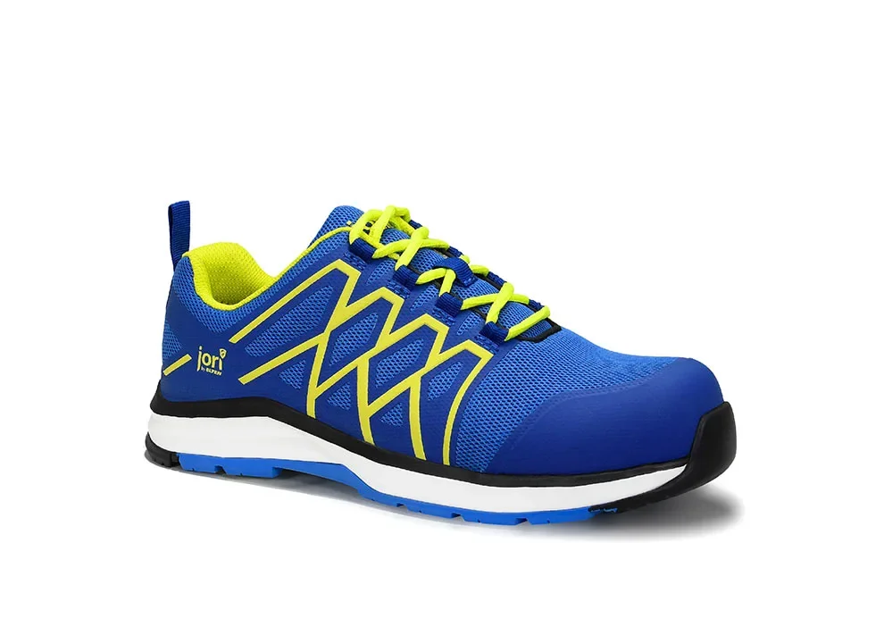 ELTEN jo_SWIFT blue-yellow Low ESD S1PS – Blau/Gelb