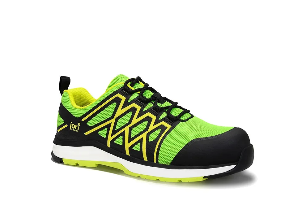 ELTEN jo_SWIFT green-yellow Low ESD S1P – Schwarz/Grün/Gelb