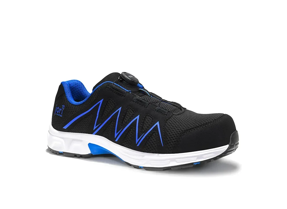 ELTEN jo_SPEEDY BOA® black-blue Low ESD S1PS – Schwarz/Blau