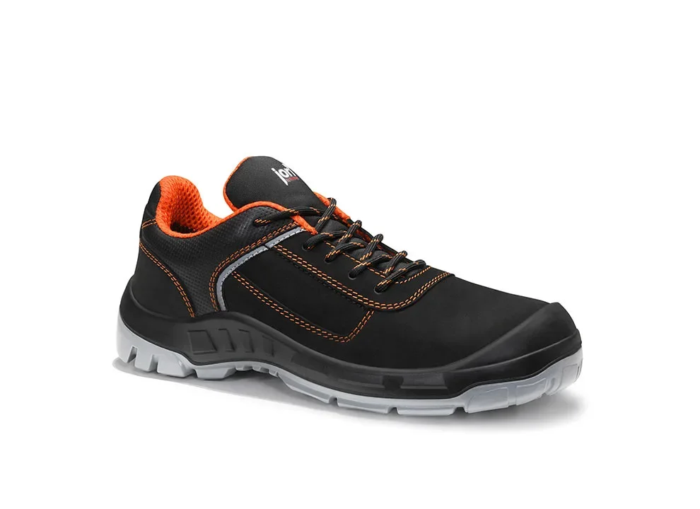 ELTEN jo_COLOUR orange Low S3 – Schwarz/Orange
