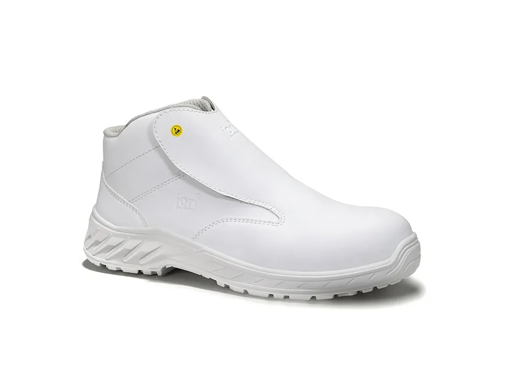 ELTEN jo_CLEAN Slipper white Mid ESD S3S – Weiß