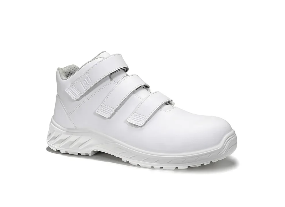 ELTEN jo_CLEAN Strap white Mid ESD S3S – Weiß