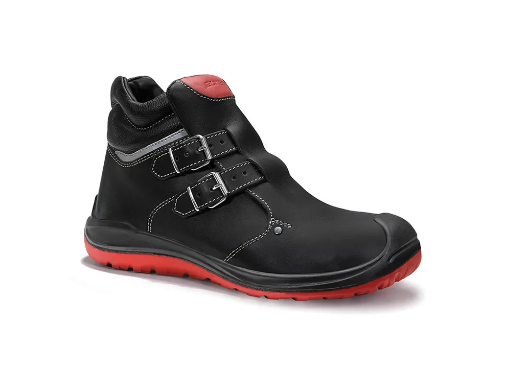 ELTEN ANDERSON Craft Mid S3S – Schwarz/Rot