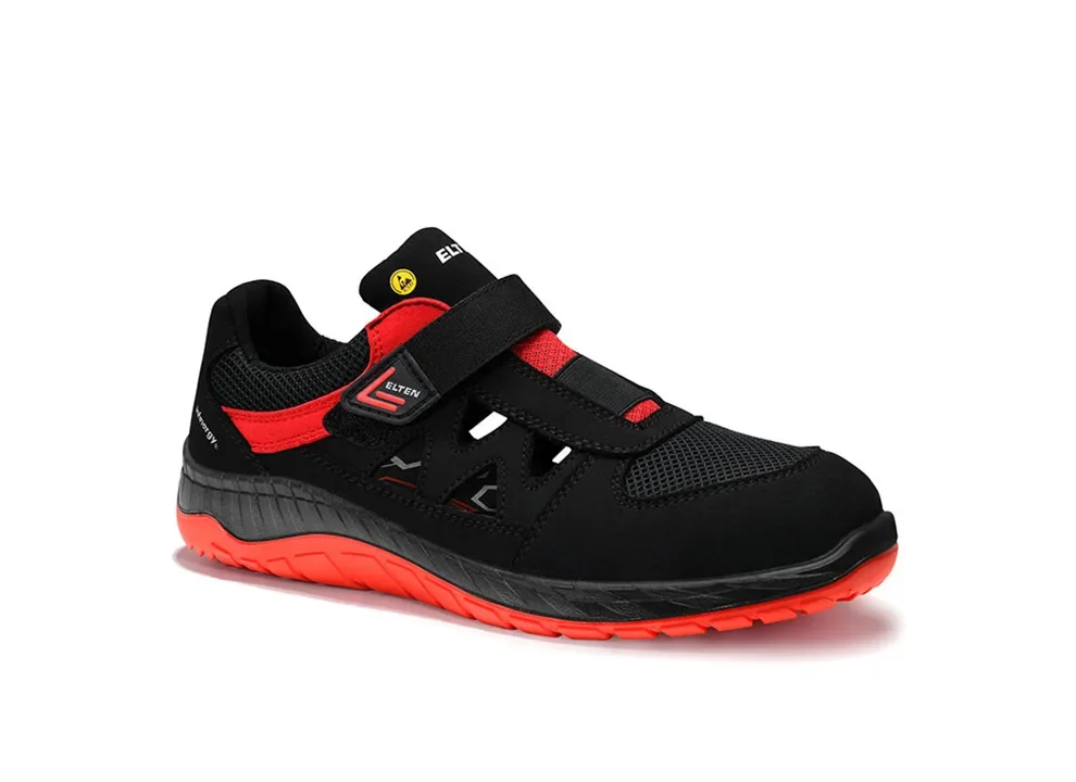 ELTEN LONNY W red Easy ESD S1PS – Schwarz/Rot