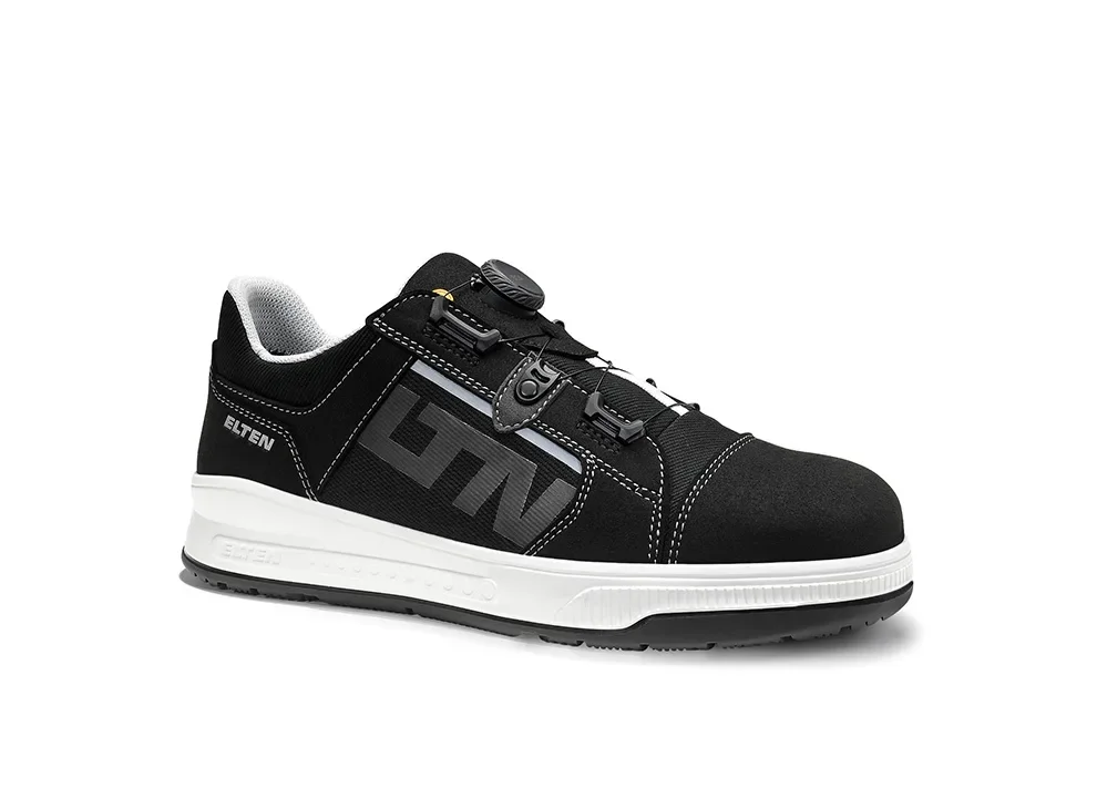 ELTEN ISAAK XXST BOA® black-grey Low ESD S3S – Schwarz/Grau