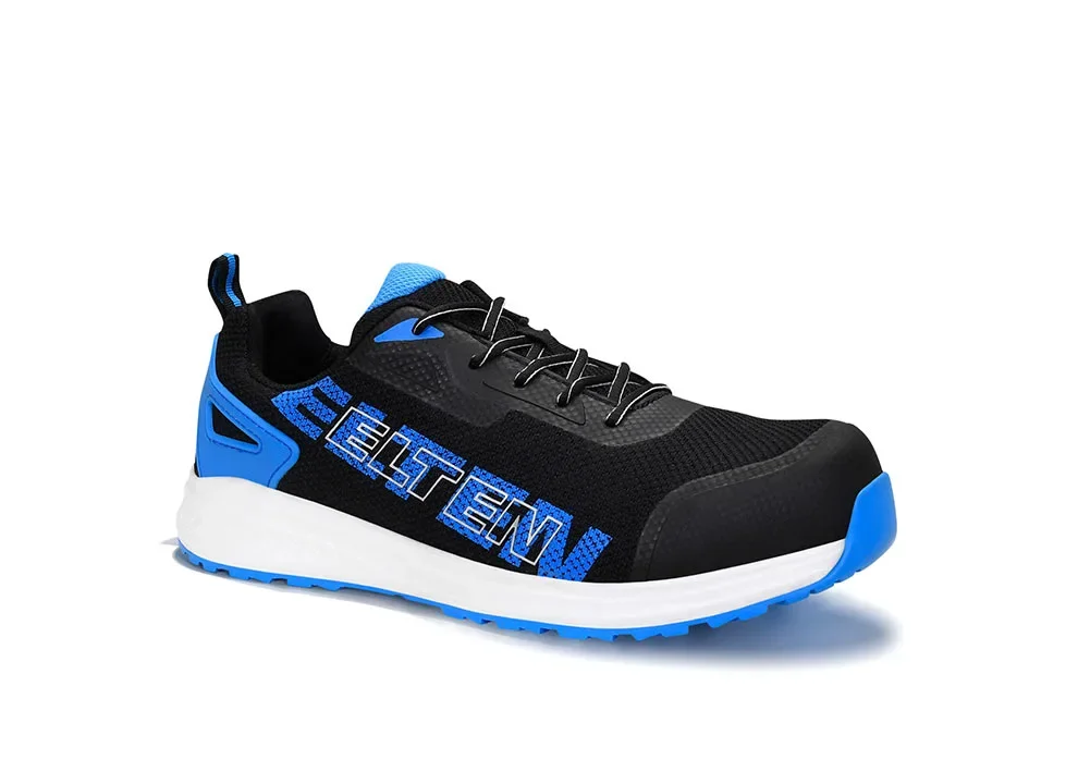 ELTEN BATIS black-blue Low ESD S1PL – Schwarz/Blau