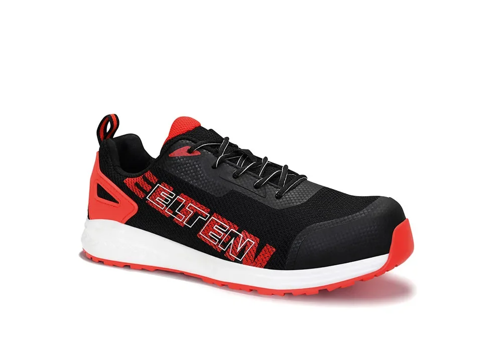 ELTEN BATIS black-red Low ESD S1PL – Schwarz/Rot