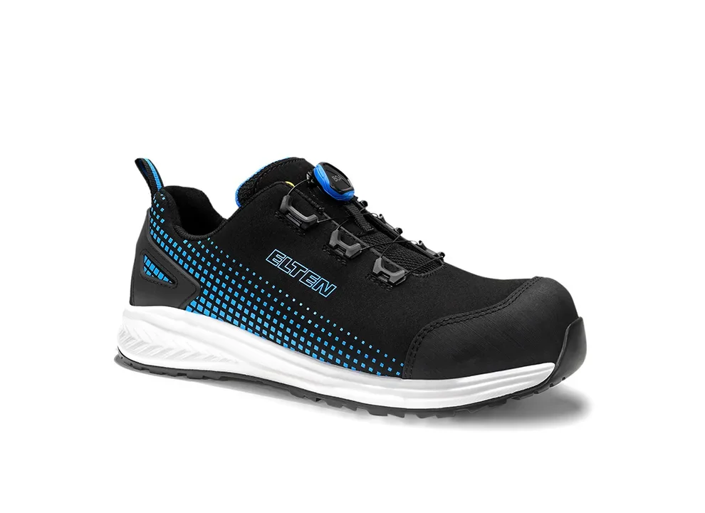 ELTEN JORAN BOA® blue Low ESD S3L – Schwarz/Blau