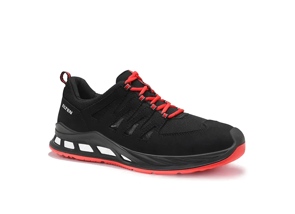 ELTEN MADDOX XXR Air black-red Low ESD S1PS – Schwarz/Rot