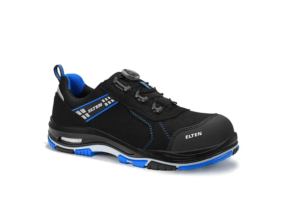 ELTEN IAN XXTP Pro BOA® blue Low ESD S3S – Schwarz/Blau