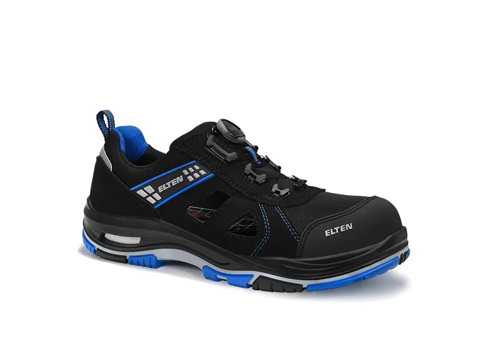 ELTEN IAN XXTP Pro BOA® blue AIR ESD S1PS – Schwarz/Blau