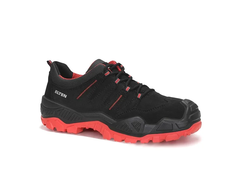 ELTEN QUENTIN black-red Low ESD S3S – Schwarz/Rot