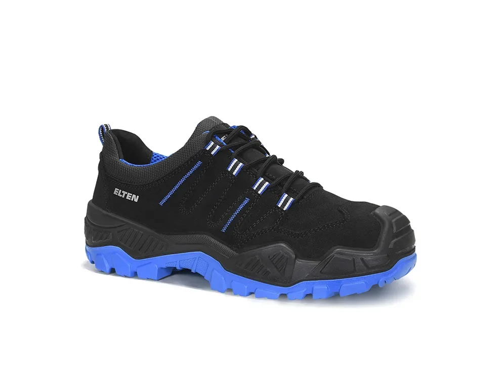 ELTEN QUENTIN black-blue Low ESD S3S – Schwarz/Blau
