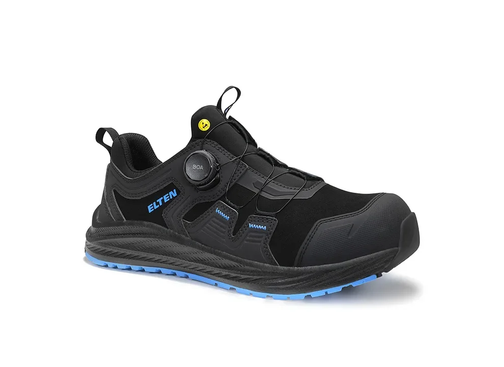 ELTEN IVAR XXNF BOA® black-blue Low ESD S3S – Schwarz/Blau
