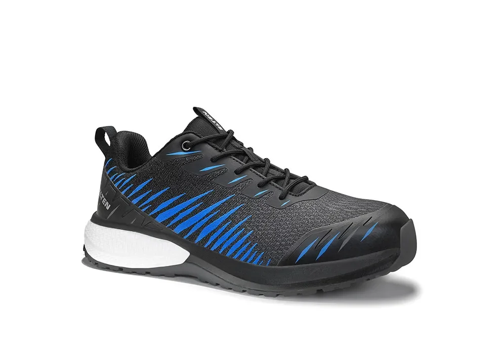 ELTEN THUNDER XXSW black-blue Low ESD S3S – Schwarz/Blau