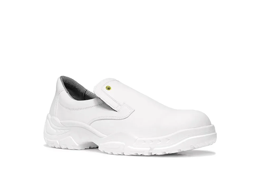 ELTEN WHITE Slipper Low ESD S2 – Weiß