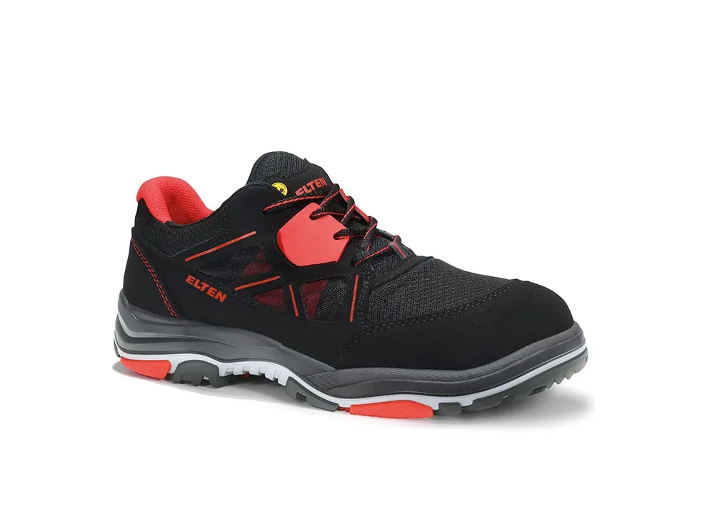 ELTEN ANTHONY red Low ESD S1P Typ 3 – Schwarz/Rot