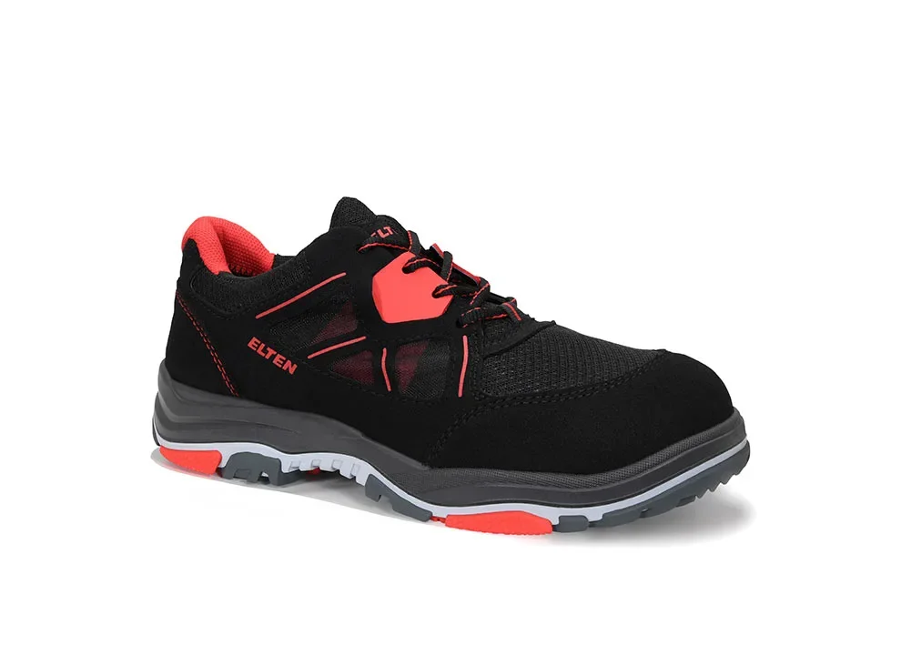 ELTEN ANTHONY red Low ESD S1 Typ 3 – Schwarz/Rot