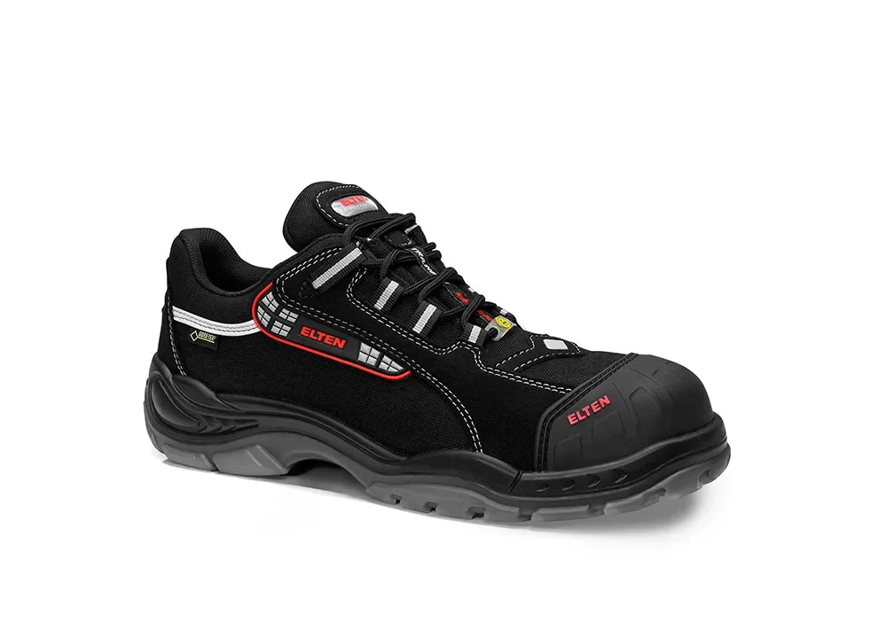 ELTEN SENEX Pro GTX® ESD S3S WR – Schwarz/Rot