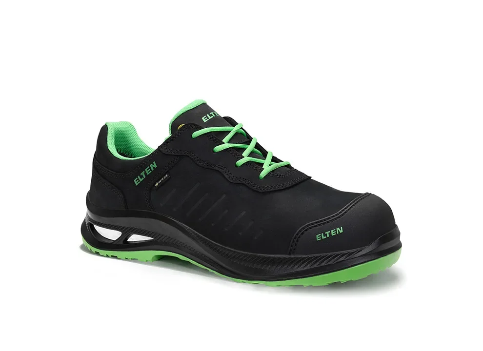 ELTEN STEWART XXG Pro GTX® black-green Low ESD S3 – Schwarz/Grün