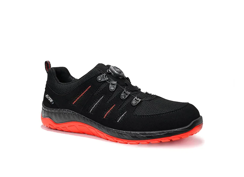 ELTEN MADDOX BOA® black-red Low ESD S3S – Schwarz/Rot