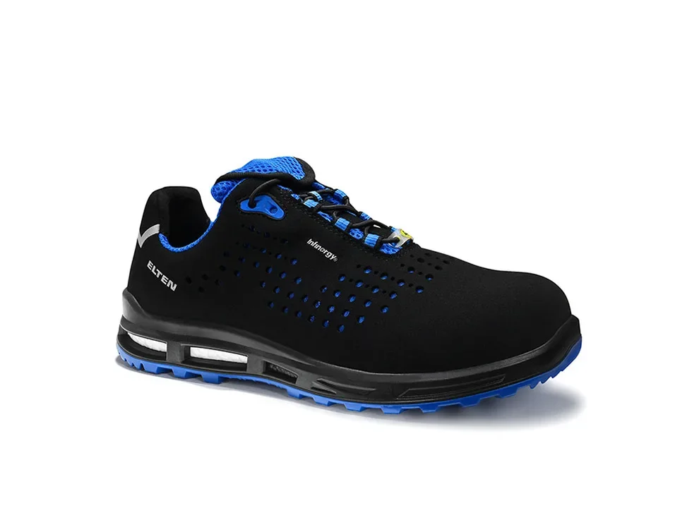 ELTEN IMPULSE XXT blue Low ESD S1 – Schwarz/Blau