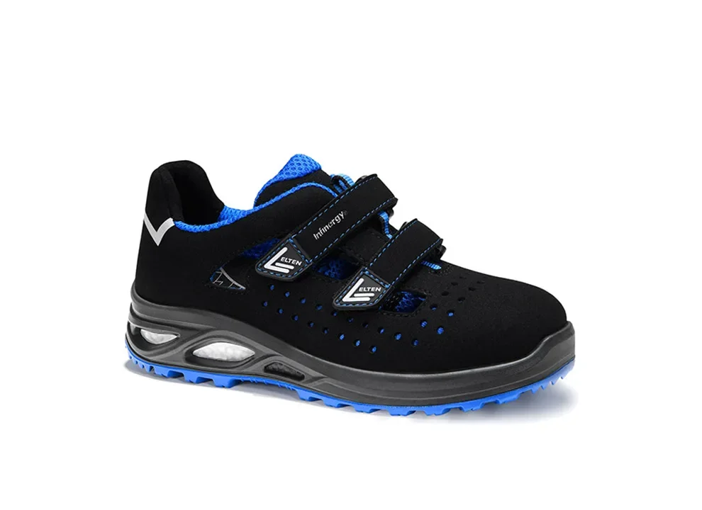 ELTEN IMPULSE Lady XXTL blue Easy ESD S1PS – Schwarz/Blau