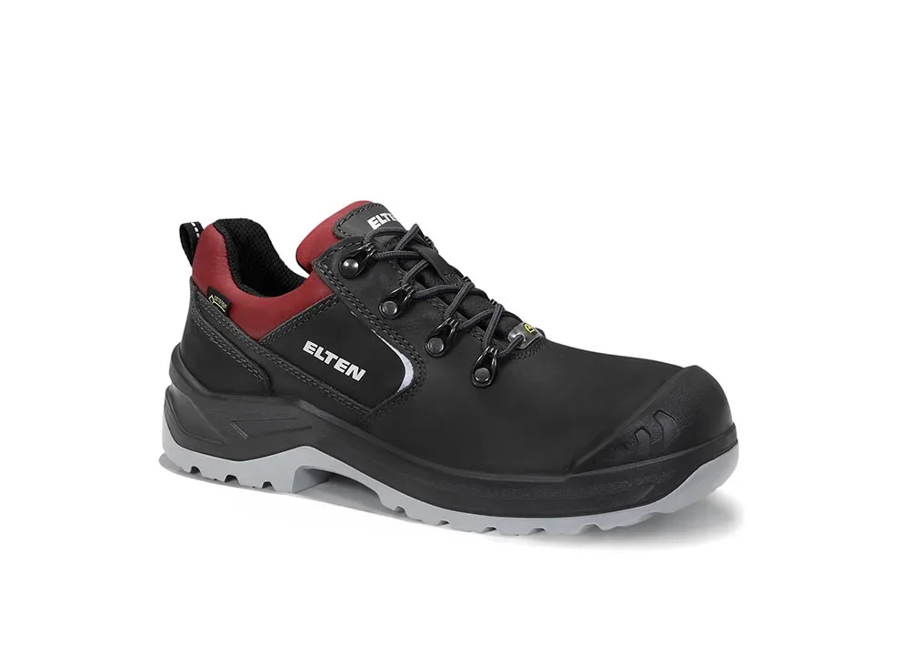 ELTEN LENA GTX® black-red Low ESD S3 – Schwarz/Rot