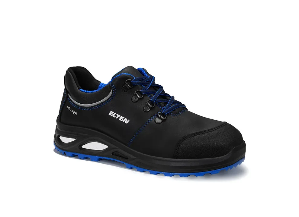 ELTEN FINJA XXTL black Low ESD S3S – Schwarz/Blau