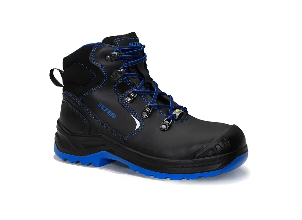 ELTEN LENA black-blue Mid ESD S3 – Schwarz/Blau