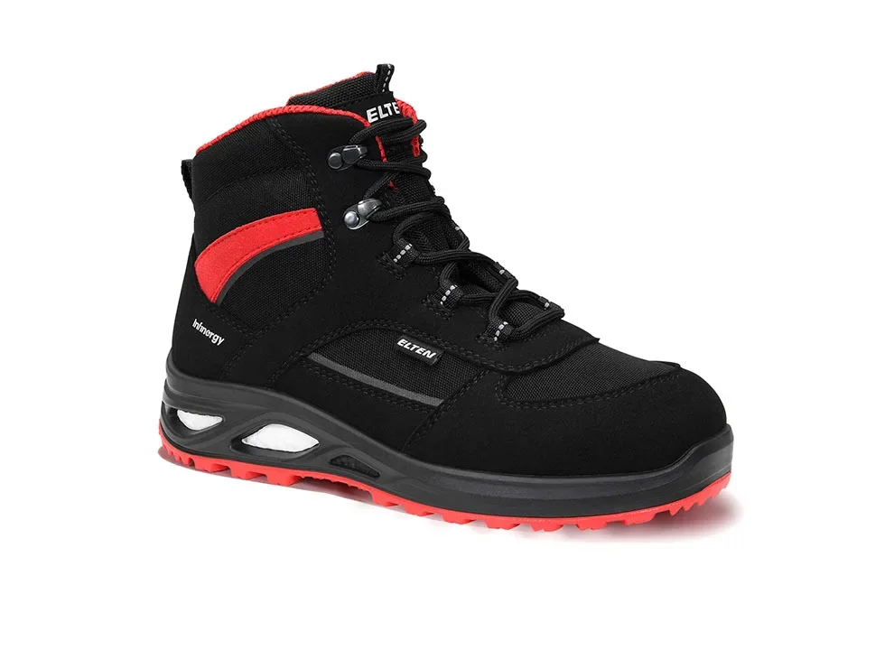 ELTEN HANNAH XXTL black-red Mid ESD S3S – Schwarz/Rot