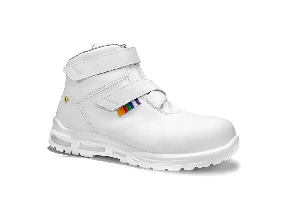 ELTEN BRAYDEN XXTM white Strap Mid ESD S3S – Weiß
