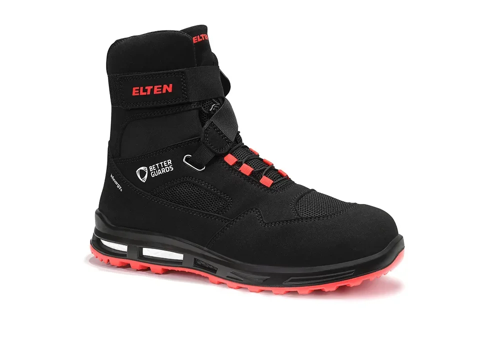 ELTEN LAKERS XXT BTG Mid ESD S1PS – Schwarz/Rot